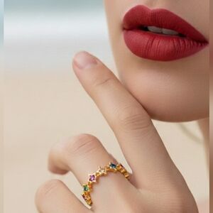 Be Your Own Hero Gold Ring